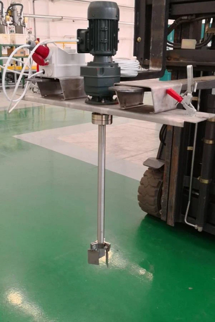 Mélangeur pour agitateur mélangeur miniature pour réservoir IBC